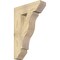 Ekena Millwork Funston Slat Rough Sawn Bracket, Douglas Fir, 6"W x 22"D x 34"H BKT06X22X34FST06RDF - alternate 1